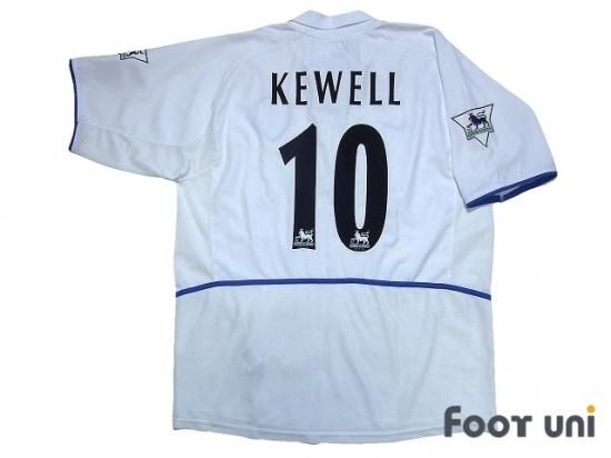 kewell キューウェル　サイン入り　ユニフォーム　リーズユナイテッド リーズ 、ユナイテッド（H）02/03 キューウェル＃10 + EPL