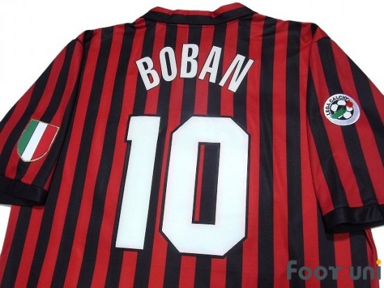 ACミラン(AC Milan)100周年 #10 ボバン(Boban) - USEDサッカーユニフォーム専門店 Footuni フッットユニ