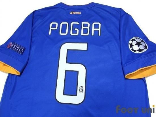 ユベントス Juventus 14 15 A 6 ポグバ Pogba Usedサッカーユニフォーム専門店 Footuni フッットユニ