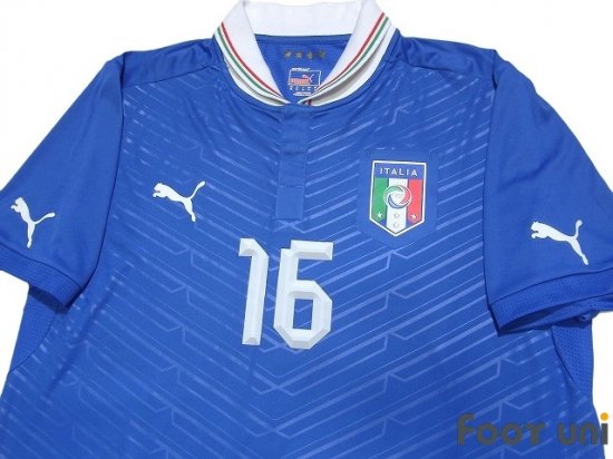 イタリア代表(Italy)12 H #16 デロッシ(De Rossi) - USEDサッカー