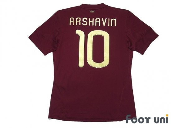 ロシア代表 Russia 10 H 10 アルシャビン Arshavin Usedサッカーユニフォーム専門店 Footuni フッットユニ
