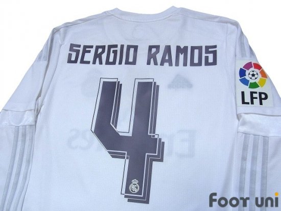 レアルマドリード(Real Madrid)15-16 H ホーム #4 セルヒオラモス 