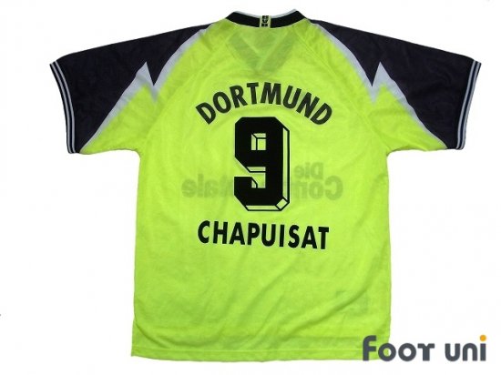 ドルトムント(Borussia Dortmund)95-96 H #9 シャピュイサ(Chapuisat) - USEDサッカーユニフォーム専門店  Footuni フッットユニ