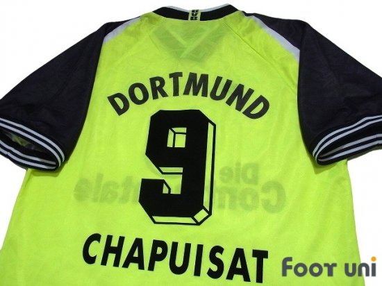 ドルトムント(Borussia Dortmund)95-96 H #9 シャピュイサ(Chapuisat) - USEDサッカーユニフォーム専門店  Footuni フッットユニ