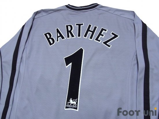 マンチェスターユナイテッド(Manchester United)01-02 GK #1 ファビアン・バルテズ(Barthez) - USEDサッカー ユニフォーム専門店 Footuni フッットユニ