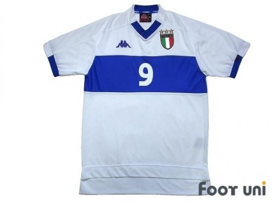 イタリア代表 Italy 1999 A アウェイ 9 カッパ 半袖 Usedサッカーユニフォーム専門店 Footuni フッットユニ イタリア代表 Italy 1999 A アウェイ 9 カッパ 半袖 Usedサッカーユニフォーム専門店 Footuni フッットユニ