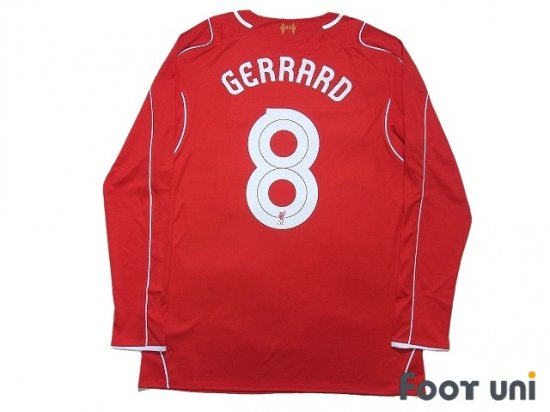 リバプール(Liverpool)14-15 H #8 ジェラード(Gerrard) - USEDサッカー