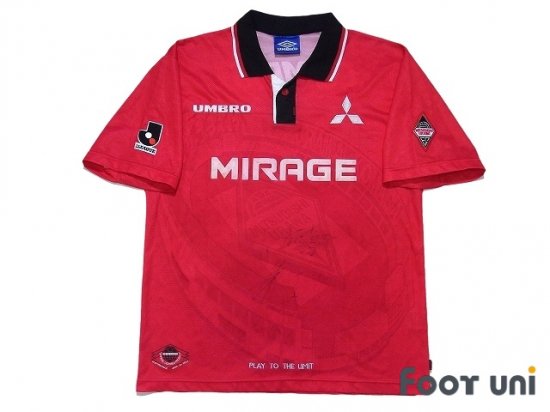 浦和レッズ(Urawa Reds)1997 H ホーム アンブロ 半袖 - USEDサッカー 