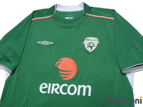 アイルランド代表(Ireland)2004-2005 H ホーム 半袖 - USEDサッカー