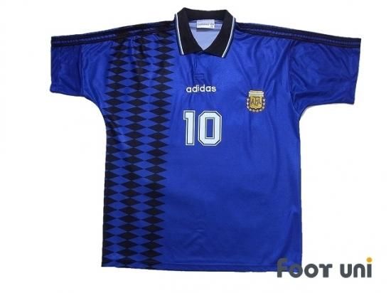 アルゼンチン 94 A 10 マラドーナ アメリカw杯着用モデル Usedサッカーユニフォーム専門店footuni アルゼンチン 94 A 10 マラドーナ アメリカw杯着用モデル Usedサッカーユニフォーム専門店footuni