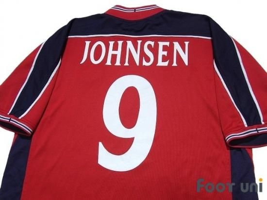 ノルウェー代表 Norway 03 05 H ホーム 9 フローデ ヨンセン Frode Johnsen Usedサッカーユニフォーム専門店 Footuni フッットユニ