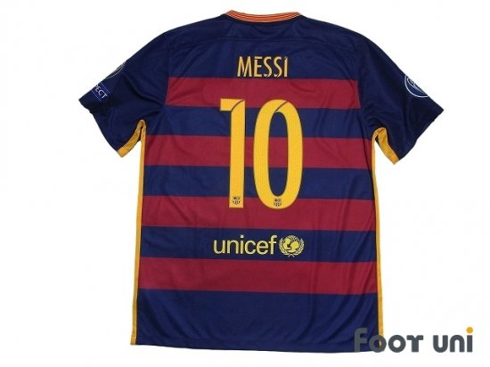 バルセロナ(FC Barcelona)15-16 H #10 メッシ(Messi) - USEDサッカー