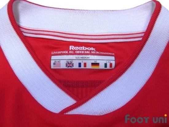 リバプール 02 04 H 17 ジェラード プレミアパッチ付 長袖 Usedサッカーユニフォーム専門店footuni リバプール 02 04 H 17 ジェラード プレミアパッチ付 長袖 Usedサッカーユニフォーム専門店footuni