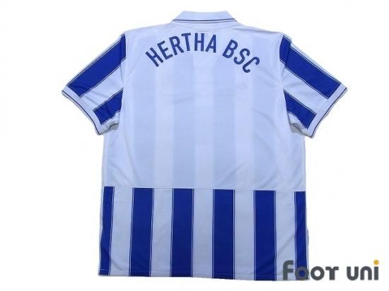 ヘルタベルリン Hertha Berlin 09 10 H ホーム 紙タグ付 Usedサッカーユニフォーム専門店 Footuni フッットユニ