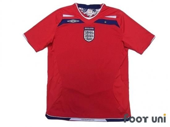 イングランド代表 England 08 A アウェイ アンブロ 半袖 Usedサッカーユニフォーム専門店 Footuni フッットユニ