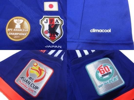 日本代表(Japan)2015 H ホーム #4 本田圭祐(Honda) - USED