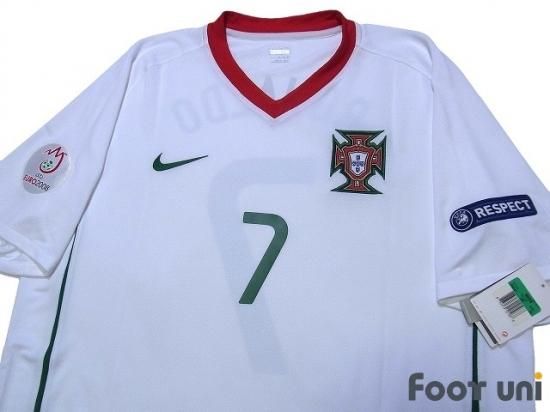 ポルトガル代表(Portugal)08 A アウェイ #7 ロナウド(Ronaldo