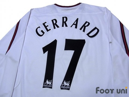 リバプール(Liverpool)03-05 A アウェイ #17 ジェラード(Gerrard