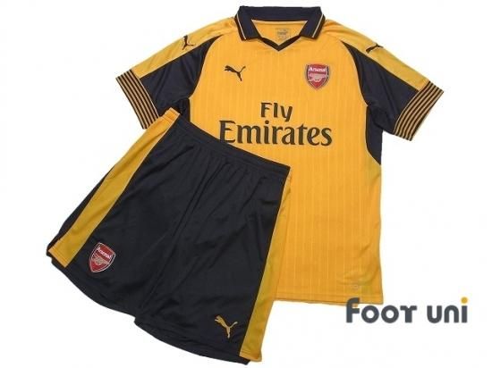 アーセナル Arsenal 16 17 A アウェイ パンツ 上下セット Usedサッカーユニフォーム専門店 Footuni フッットユニ