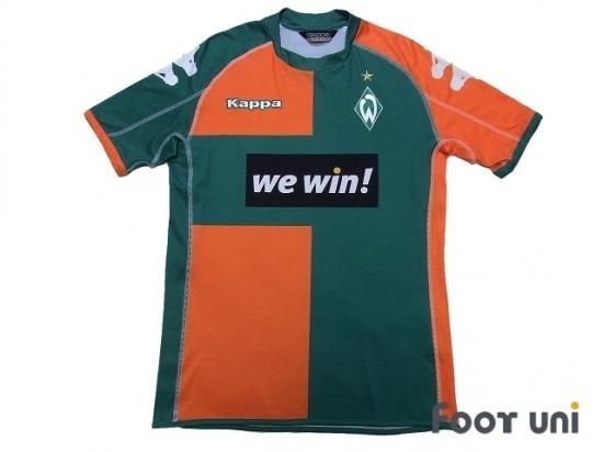 ブレーメン Werder Bremen 06 07 A アウェイ 後期モデル Usedサッカーユニフォーム専門店 Footuni フッットユニ