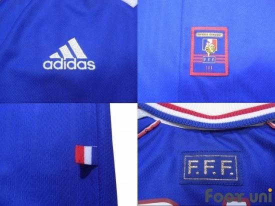 フランス代表(France)98 H ホーム #10 ジダン(Zidane) 上下