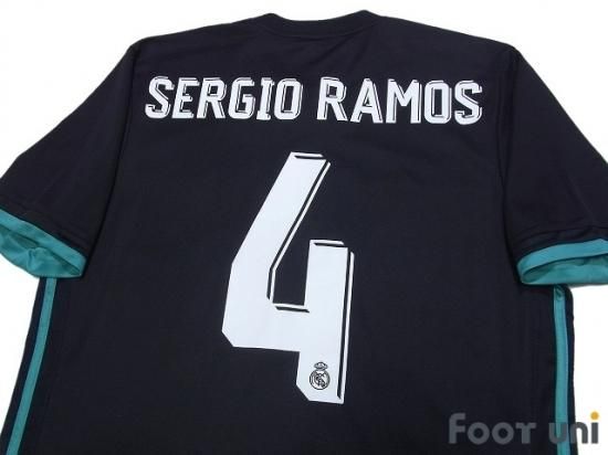レアルマドリード(Real Madrid)17-18 A アウェイ #4 セルヒオ