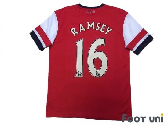 アーセナル(Arsenal)12-13 H ホーム #16 ラムジー(Ramsey) - USEDサッカーユニフォーム専門店 Footuni  フッットユニ