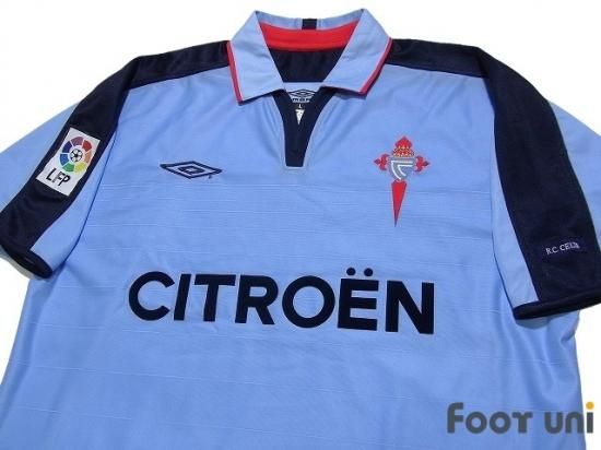 お歳暮 のし セルタ(Celta)2003-2005 H USEDサッカー - アンブロ 半袖 ホーム ウェア