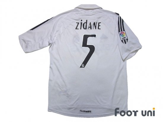 レアルマドリード(Real Madrid)05-06 H ホーム #5 ジダン(Zidane