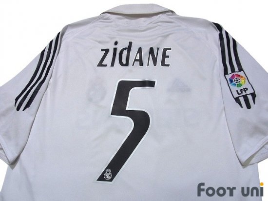 レアルマドリード(Real Madrid)05-06 H ホーム #5 ジダン(Zidane