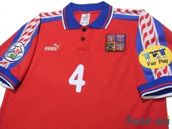 チェコ/96/H #4 ネドベド ユーロ96パッチ付 - USEDサッカー