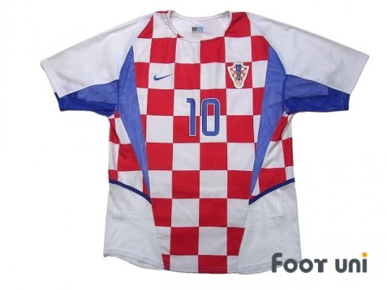 クロアチア代表 Croatia 02 ｈ 10 ボバン引退試合モデル Usedサッカーユニフォーム専門店 Footuni フットユニ