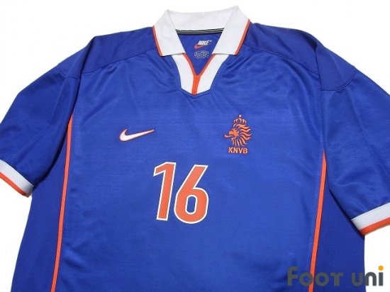 オランダ代表(Nederland)98 A アウェイ #16 ダービッツ(Davids