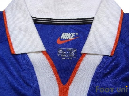 オランダ代表(Nederland)98 A アウェイ #16 ダービッツ(Davids) - USEDサッカーユニフォーム専門店 Footuni  フッットユニ