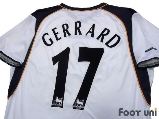 リバプール(Liverpool)01-03 A アウェイ #17 ジェラード(Gerrard