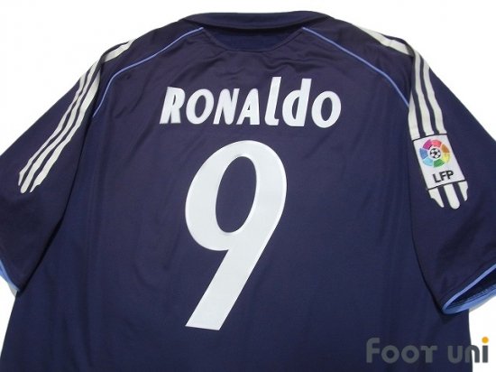 レアルマドリード(Real Madrid)05-06 A アウェイ #9 ロナウド(Ronaldo 