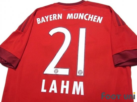 バイエルンミュンヘン(Bayern Munchen)15-16 H ホーム #21 ラーム(Lahm