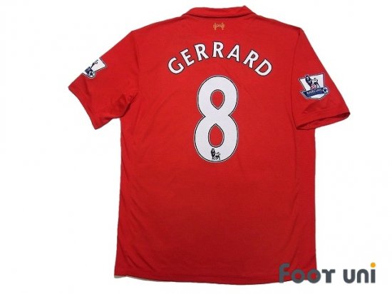 リバプール(Liverpool)12-13 H ホーム #8 ジェラード(Gerrard) - USED