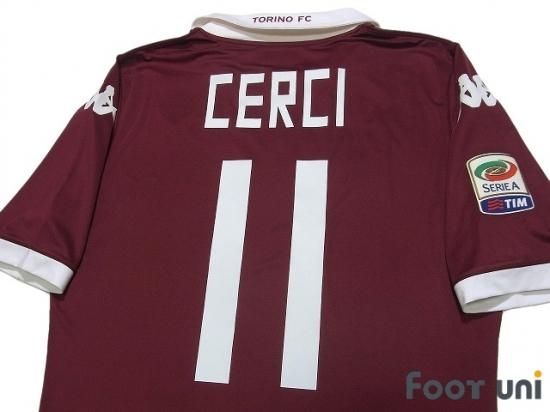 トリノ Torino 13 14 H ホーム 11 アレッシオ チェルチ Alessio Cerci Usedサッカーユニフォーム専門店 Footuni フッットユニ