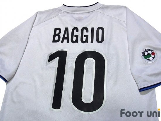 当店の記念日 BAGGIO インテル サッカーユニフォーム アウェイUKタグ