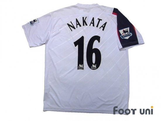 ボルトン(Bolton Wanderers)05-07 H #16 中田英寿(Nakata) - USED