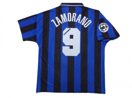 インテル(Internazionale)96-97 H ホーム #9 サモラノ(Zamorano