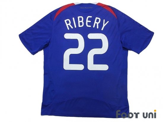 フランス代表(France)ユーロ2008モデル H ホーム #22 リベリー(Ribery