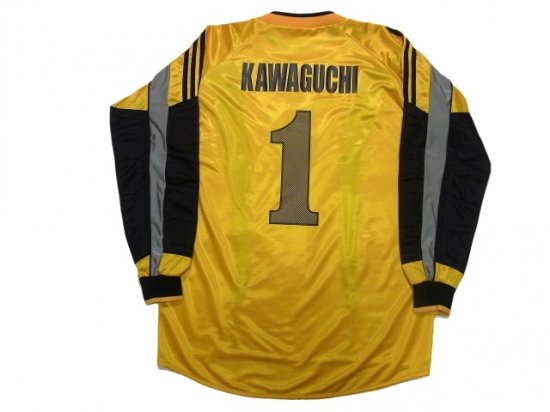 日本代表(Japan)99-00 GK ゴールキーパー #1 川口能活(Kawaguchi) - USEDサッカーユニフォーム専門店 Footuni  フッットユニ