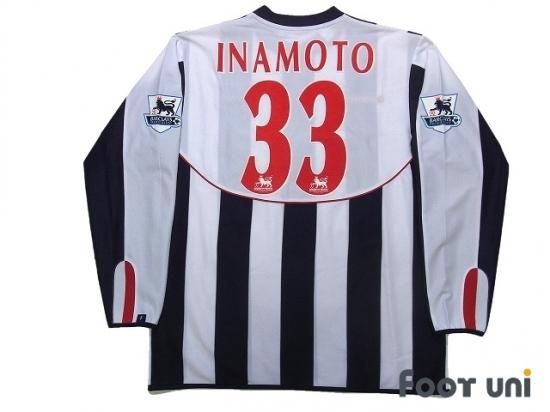 ウエストブロムウィッチアルビオン West Bromwich Albion 04 05 H ホーム 33 稲本潤一 Inamoto Usedサッカーユニフォーム専門店 Footuni フッットユニ