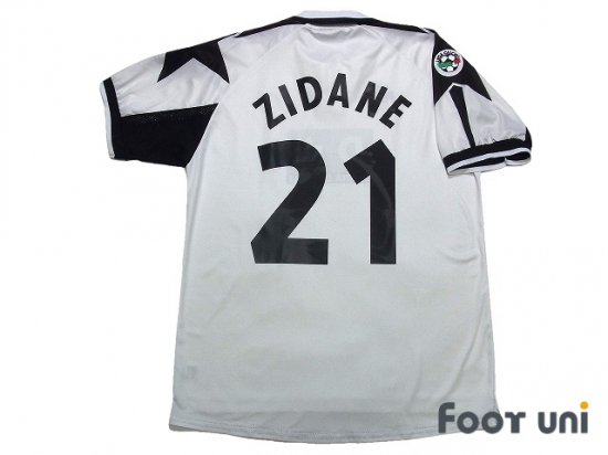 ユベントス Juventus 98 99 A アウェイ 21 ジダン Zidane Usedサッカーユニフォーム専門店 Footuni フッットユニ