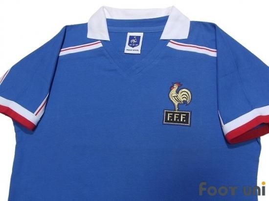 フランス代表(France)1986 H ホーム #10 復刻モデル - USEDサッカー