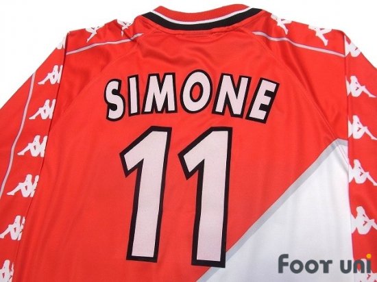 ASモナコ(AS Monaco)99-00 H ホーム #11 シモーネ(Simone) - USED