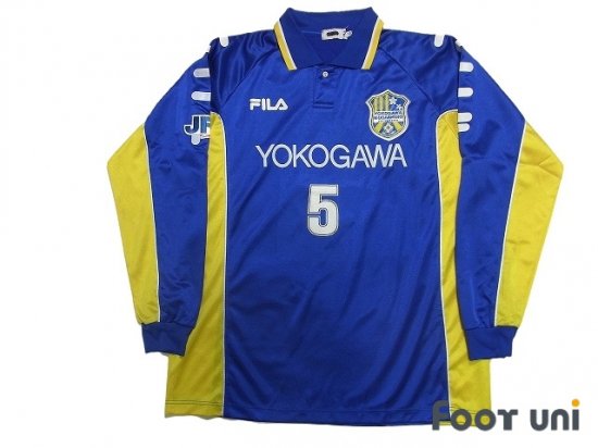 横河武蔵野FC(Yokogawa MUSASHINO FC)03 H ホーム #5 長袖 - USED
