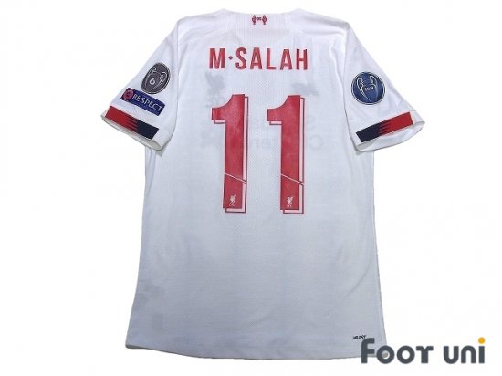 リバプール(Liverpool)19-20 A アウェイ #11 モハメド・サラー(Mohamed Salah) - USEDサッカーユニフォーム専門店  Footuni フッットユニ